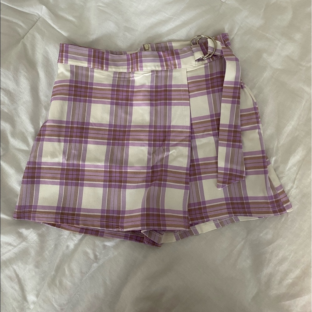 alterd state pastel purple mini skort